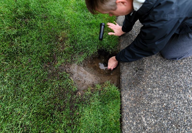 Local Sprinkler Leak Detection pros at work